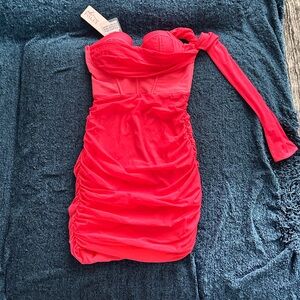 Cute one shoulder dress from OhPolly.